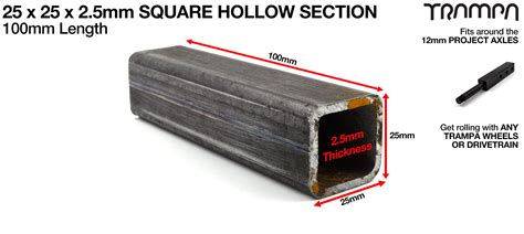 mild steel box section|25x25 box section mild steel.